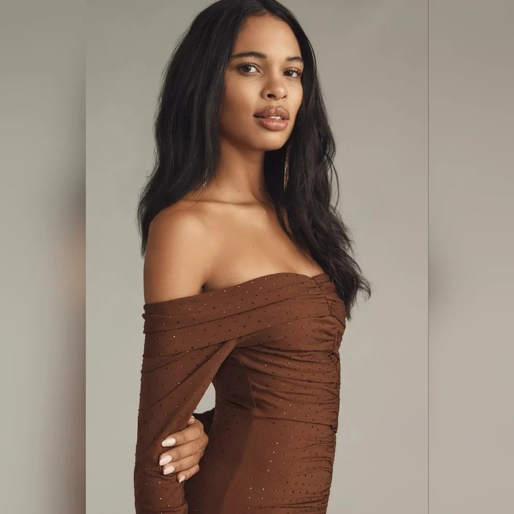 *Bardot Artura Diamante Maxi Dress – Size XXL NWT - Picture 2 of 10